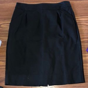 J. Crew cotton pencil skirt